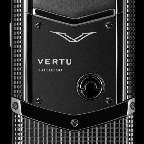 Vertu Signature Clous De Paris Black Keypad Mobile Phone - Image 2