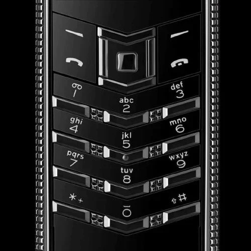 Vertu Signature Clous De Paris Black Keypad Mobile Phone - Image 4