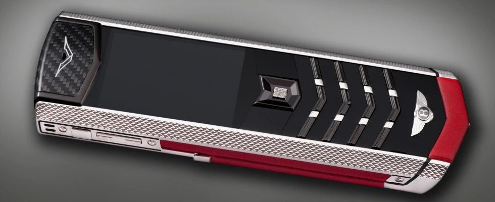 Vertu Signature S Bentley Limited Edition Red Phone - Image 2