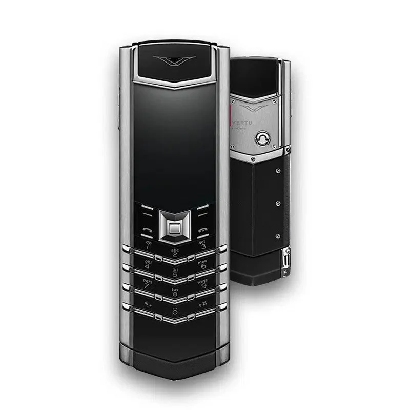 Vertu Signature S Black Silver Luxury Mobile Phone - Image 2