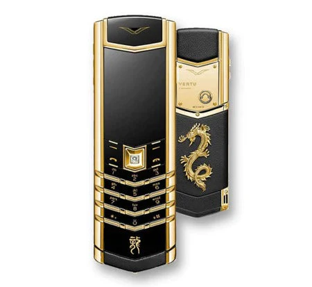 Vertu Signature S Dragon Gold Keypad Mobile Phone - Image 4