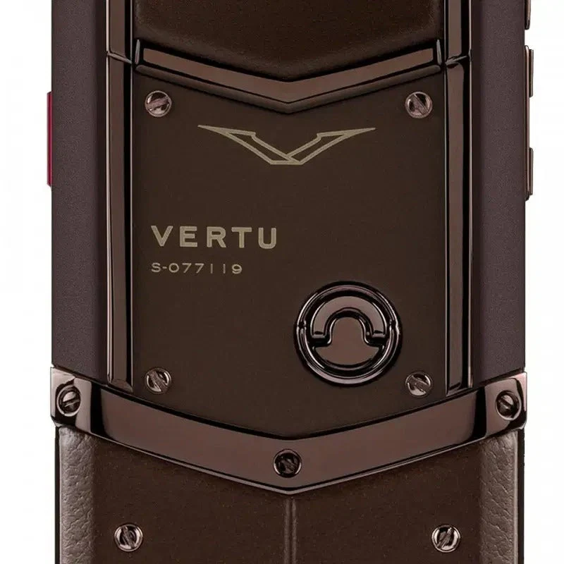 Vertu Signature S Full Brown Chocolate Dial Keypad Mobile Phone - Image 4