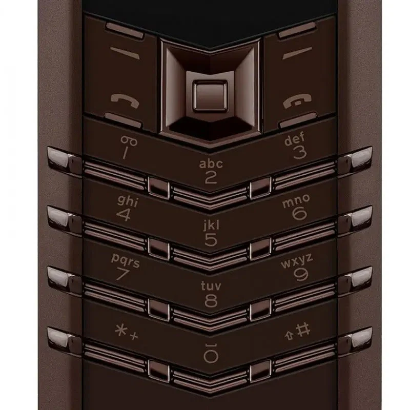 Vertu Signature S Full Brown Chocolate Dial Keypad Mobile Phone - Image 5