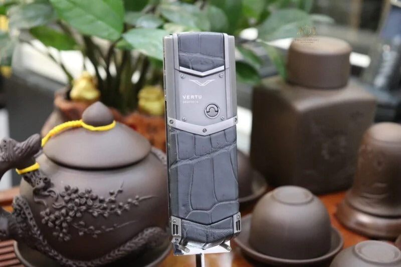 Vertu Signature S Zirconium Alligator Business Luxury Mobile - Image 2