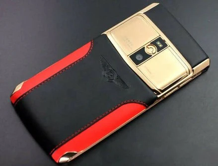 VERTU SIGNATURE TOUCH BENTLEY EDITION ROSE GOLD MOBILE PHONE - Image 2